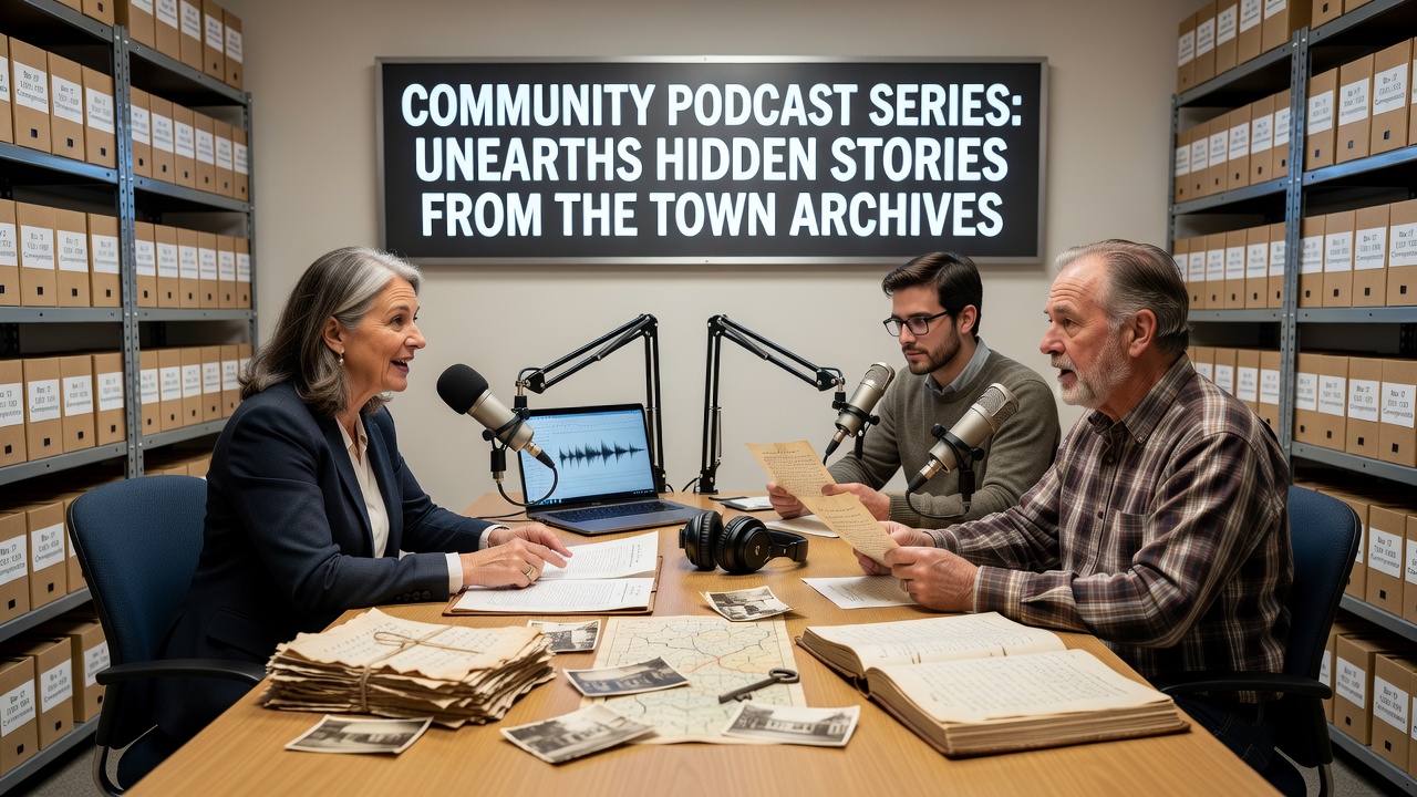 Unearthing the Past: Community Podcast Explores Town Archive Treasures